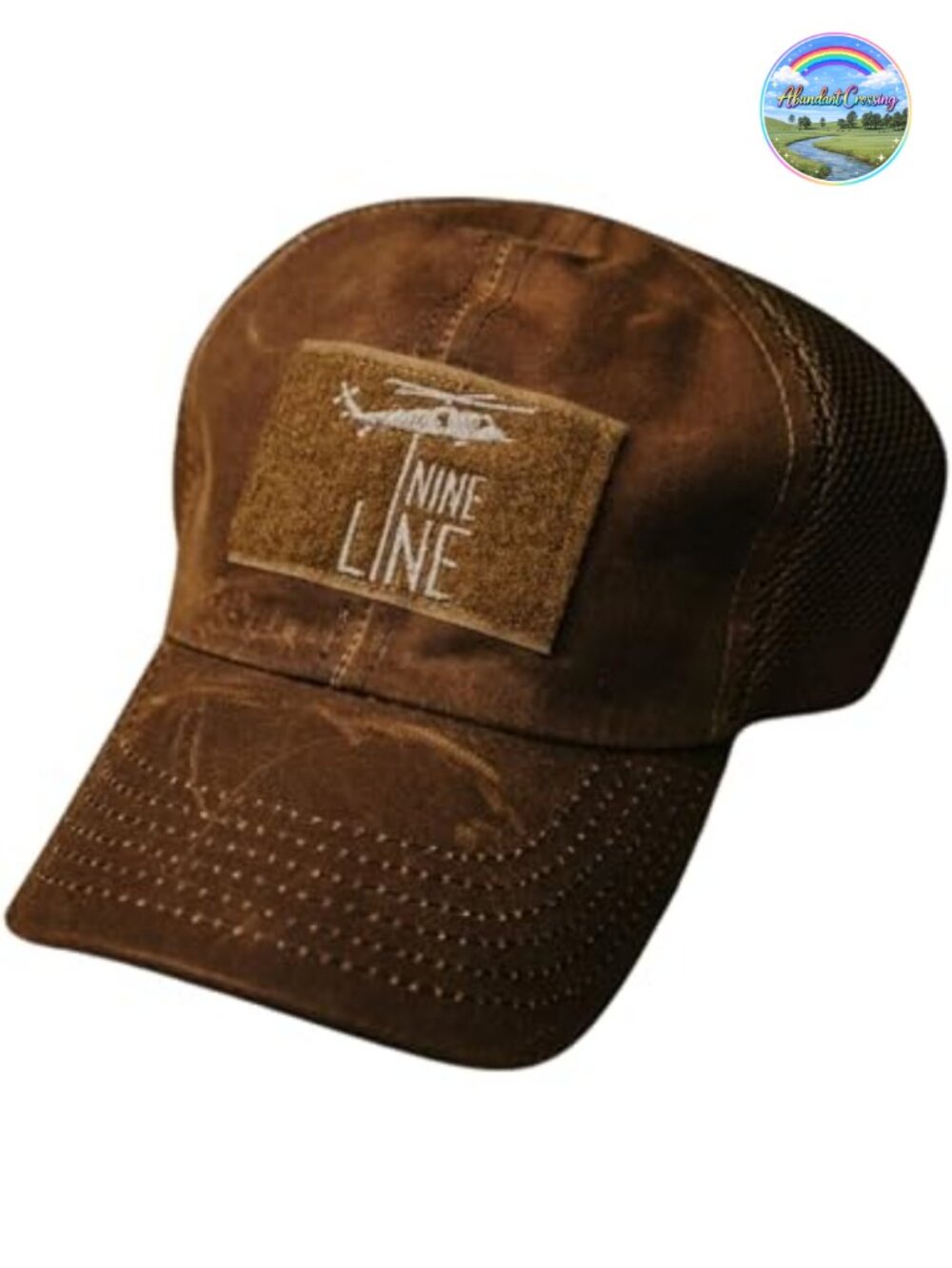 Tactical Mesh Back Baseball Cap Adjustable Patch-Ready Hat